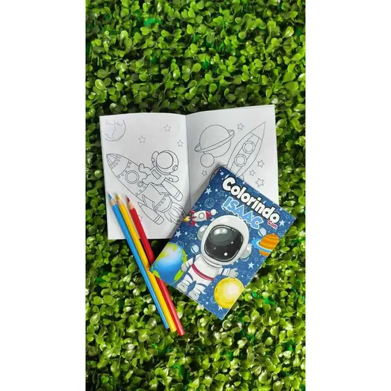 10 Revistinhas de Colorir Todos os temas NOME E IDADE