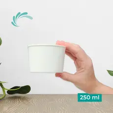 Pote de Papel 250ml - 50 unidades