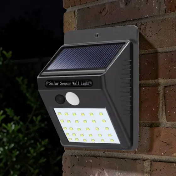 Luminária Solar com Sensor de Movimento 20 LEDS - Altomex AL-B1325