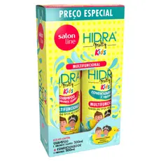 Kit Salon Line Hidra Multy Kids Shampoo +Condicionador 300mL