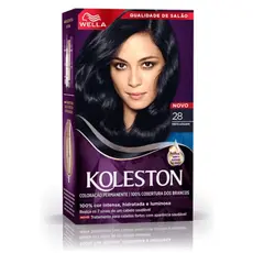 Tintura Wella Koleston 28 Preto Azulado