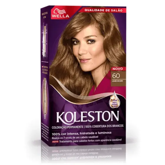 Tintura Koleston Louro Escuro 60