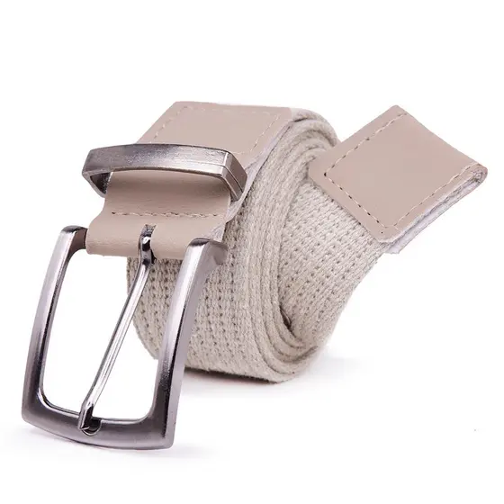 Cinto Palha Gorgurão Masculino Casual Resistente