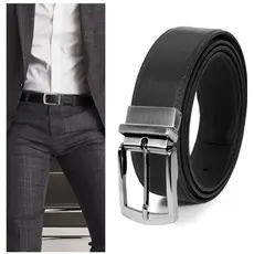 cintos para homens automatico de  masculino negocios casual luxo cintos de metal couro de plutonio designer famosaJ6628