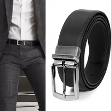 cintos para homens automatico de  masculino negocios casual luxo  couro de plutonio designer famosa