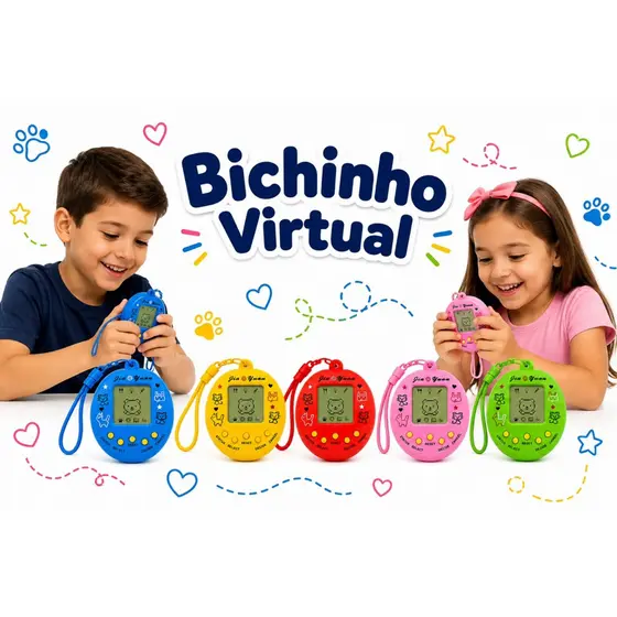 Bichinho Virtual Mini Game Retro. Pronta Entrega.