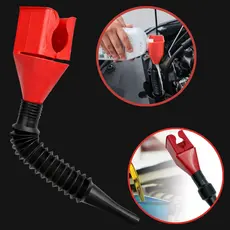 funil dosador bico suporte flexivel Multiuso troca óleo combustivel automotivo com filtro