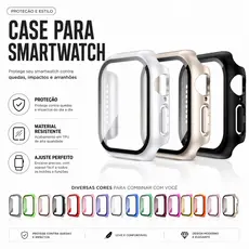 Capa Case Capinha Película APPLE WATCH 11 10 9 8 7 6 5 4 3 2 SE 38mm 40mm 41mm 42mm 44mm 45mm 46mm