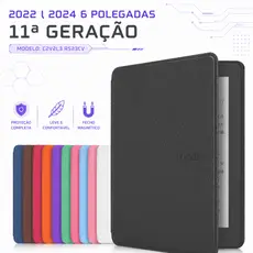 Capa Case Magnética Para Kindle de 6 Polegadas Rs23cv C2v2l3 Capinha