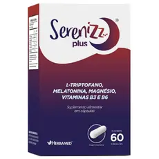 Serenizz Plus - 60 Cápsulas - Herbamed
