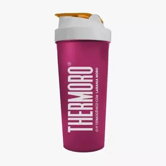 Coqueteleira Thermoro - 600ml Vermelho Vinho - Body Action