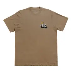 Camiseta QIX Street Cream Novidade Básica 100% Algodão Oversized
