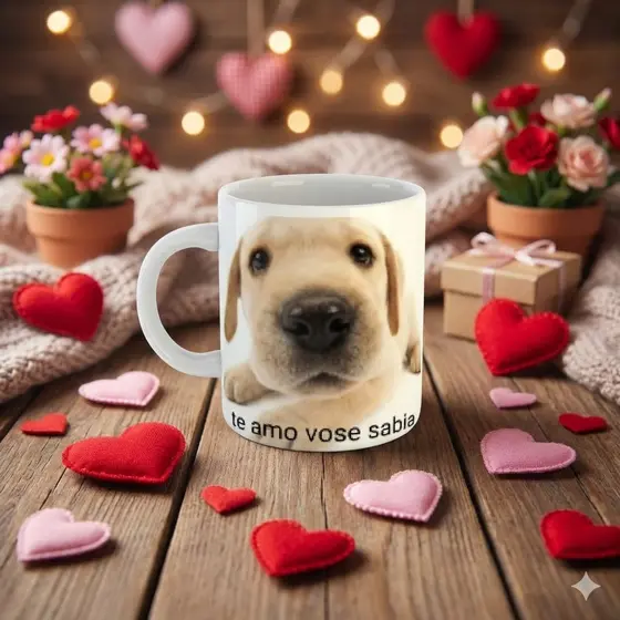 Caneca Meme Doguinho recado Importante