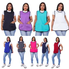 AVENTAL UNIFORME BATA JALECO COLETE PROFISSIONAL UNISEX NAO AMASSA