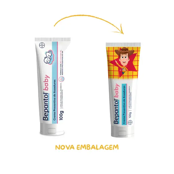 Bepantol Baby 120g - Pomada de Assadura