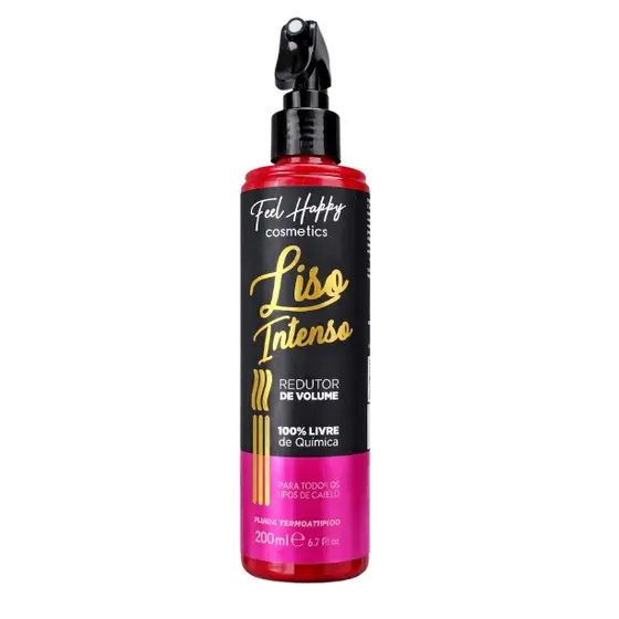 Spray Finalizador Liso Intenso Termo Ativo 200ml Feel Happy