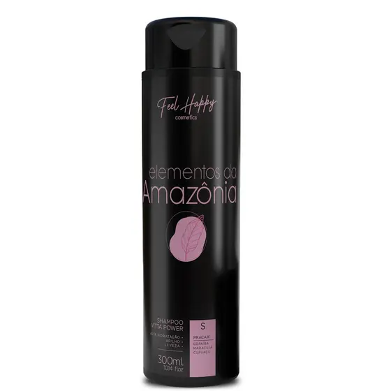 Shampoo Vitta Power Elementos da Amazônia 300ml Feel Happy