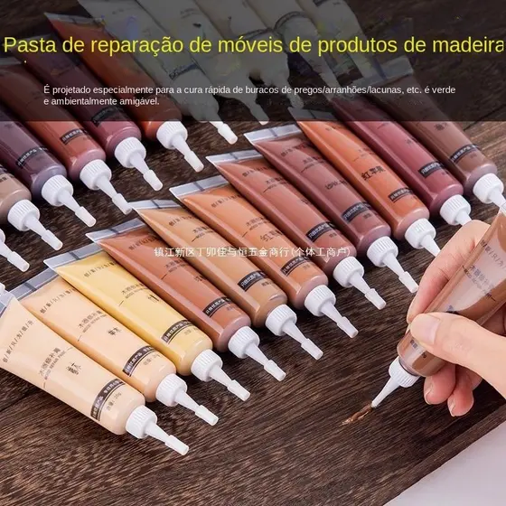 Múltiplas Cores Móveis de Madeira Reparo de Móveis Pasta / Canetas de Reparo para Reparo de Móveis Riscas de Tinta de Superfície