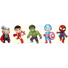 Display MDF de Mesa - Vingadores Cute 5 pças mod2