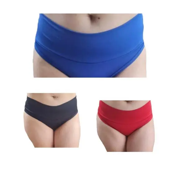 Kit 8 Calcinhas Gestantes cos alto confortavel