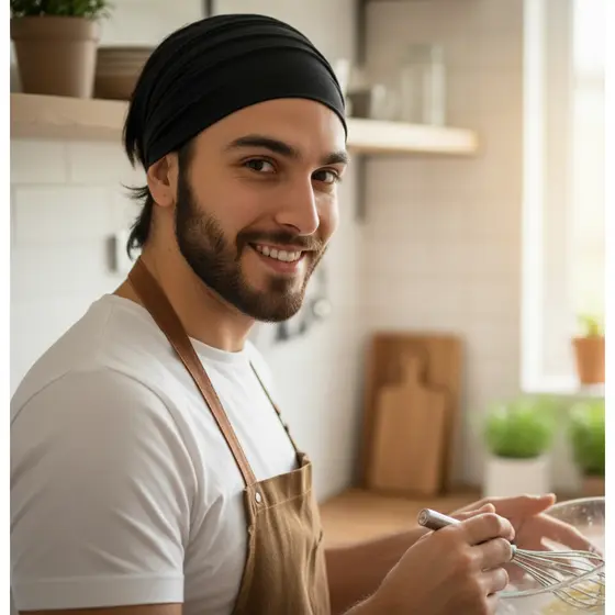 Kit 3 Faixas para Cabelo – Mantém os Fios no Lugar ao Cozinhar, Fazer Exercícios ou Trabalhar