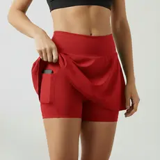 Kit 3 Shorts Saia Fitness Feminino com Bolso – Ideal para Corrida e Treinos