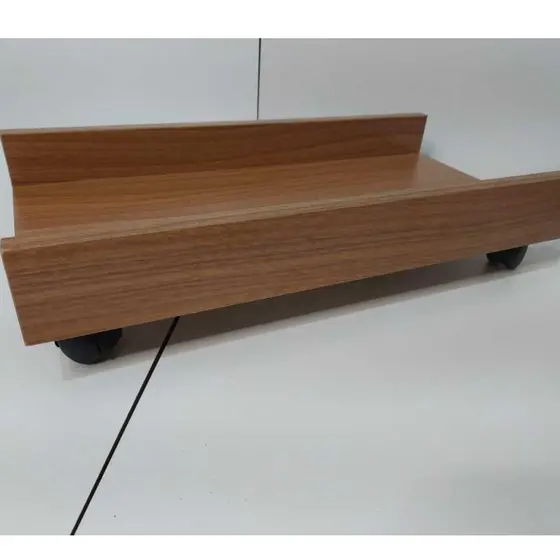 Suporte CPU Gabinetes Grandes com Rodinhas Comuns 45x33 | Residências e Escritórios | Diversas Cores | Proteção Lateral