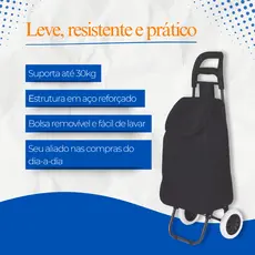 Carrinho De Compras E Feiras Retornável Leva Tudo Bag To Go Sortida
