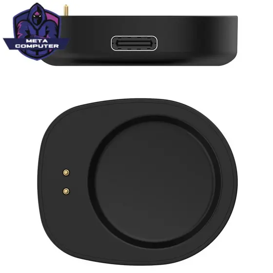 Adaptador De Carregador Smartwatch Base Tipo C Doca De Carregamento Conversor Magnético Para T-Rex 3 A2322/Equilíbrio A2