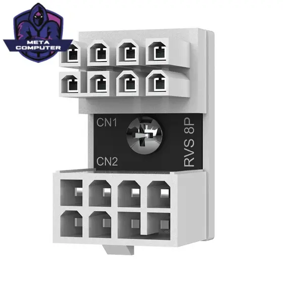 Adaptador De Energia Angular De 180 Graus , Acessórios Para Computador Desktop , 8 Pinos Fêmea Macho , Placa De Vídeo