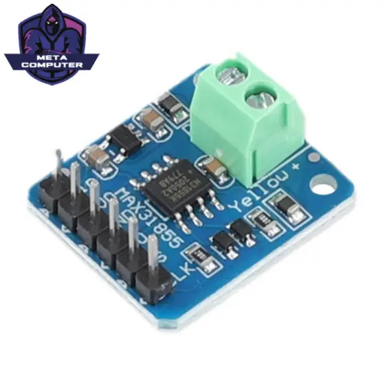 Sensor De Fuga Termopar MAX31855 Saída Digital Tipo K Legível Para Arduino