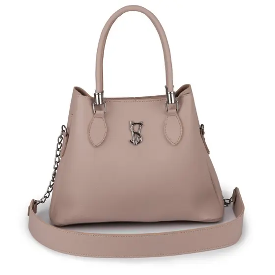 Bolsa feminina Media Sacola Ombro e Mão Couro Ecologico envio rapido