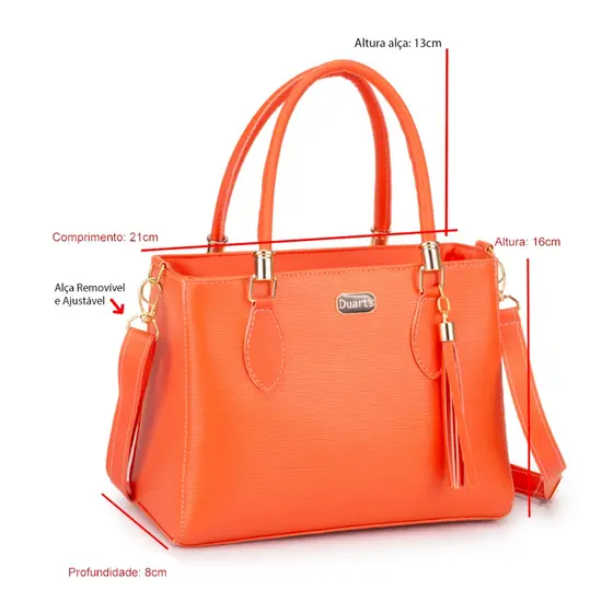 Bolsa Feminina com Tassel Duart's – Modelo Lorena Baby