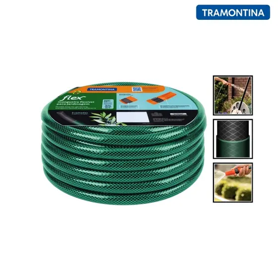 MANGUEIRA JARDIM TRAMONTINA 79172300 30M FLEX