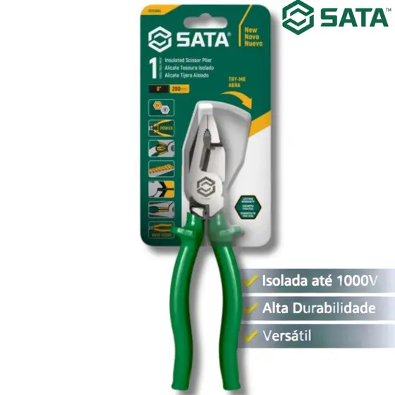 ALICATE SATA CORTE TESOURA 8