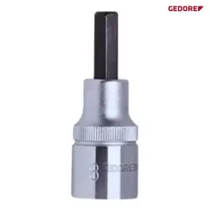 CH SOQUETE 1/4 ALLEN HEXAGONAL 4MM R42550406 GEDORE