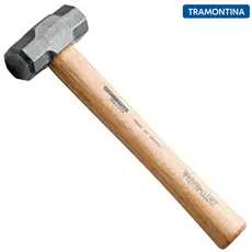 Marreta Oitavada 1000 g Tramontina MASTER Basic com Cabo de Madeira