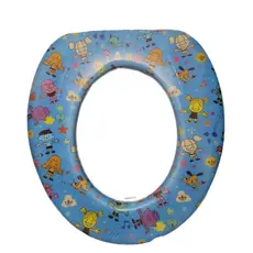 Assento para Vaso Sanitários Infantil Almofado com Desenho de Crianças