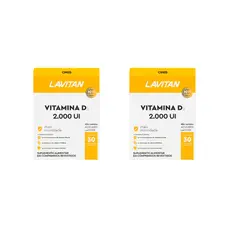 Kit 2 Lavitan Vitamina D 2.000Ui - 30 Cpr - Cimed