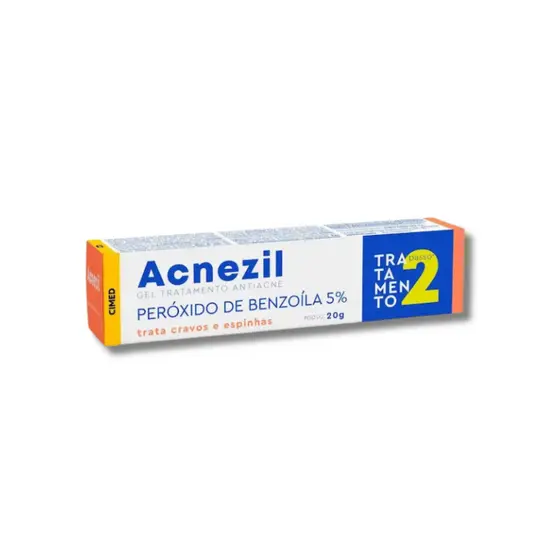 Acnezil Gel Tratamento da Acne Cravos e Espinhas 20g - Cimed