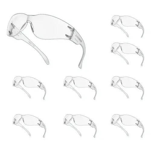 12 Unid.  Oculos Proteção Aguia Antirrisco Danny Segurança