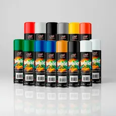 Kit 4 Tinta Spray 340ml Uso Geral Todas As Cores Automotivo