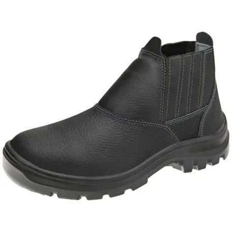 Botina Bota Vulcaflex Unisex Bico Segurança Pvc