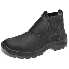Botina Bota Vulcaflex Unisex Bico Segurança Pvc