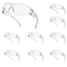 10 Oculos de Proteção Segurança Epi Oval Águia Obra