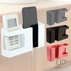 Suporte De Parede dois em um Multifuncional Sem Furar Telefone Móvel/Controle Remoto/Banheiro