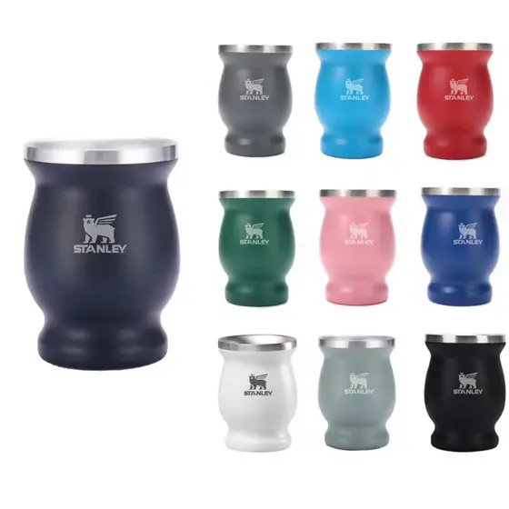 Copo Térmico Chimarrão/Mate 240ml em Inox Colorido