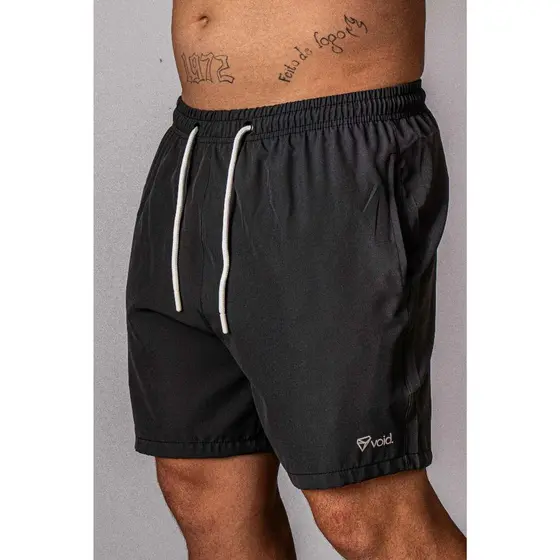 Shorts Mauricinho Masculino de Tactel com Elastano Bermuda Basica Casual Void.