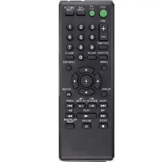 Controle Remoto Compatível Com Dvd Sony Dvp Sr 320 Dvpsr320 Lelong LE-7409