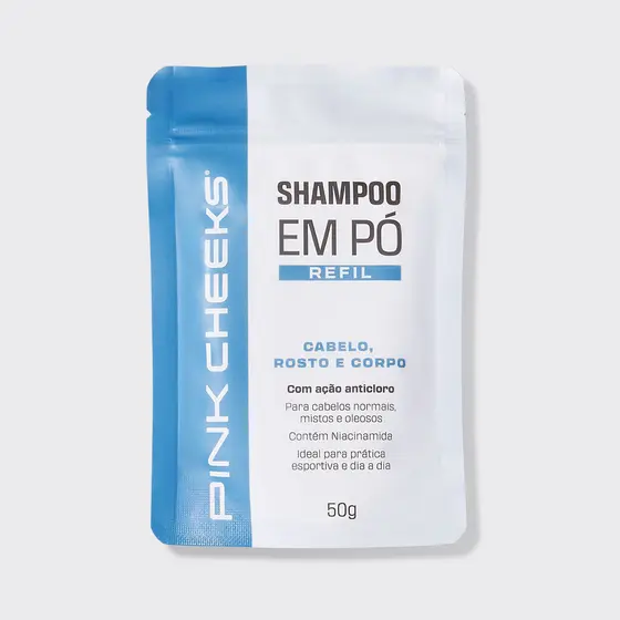Shampoo em Pó 3 em 1 - Refil 50g